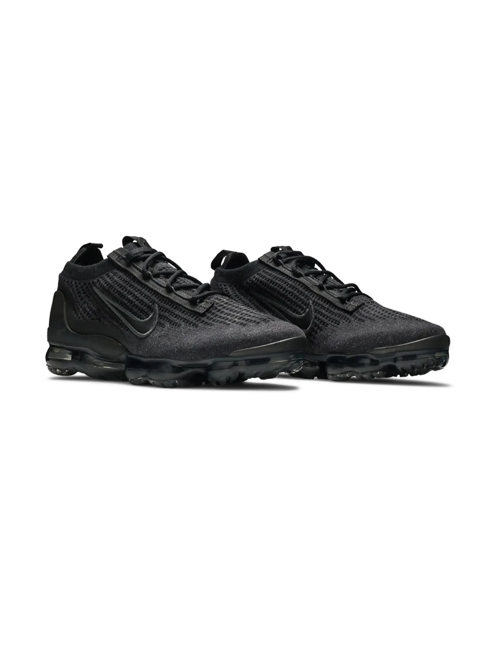Nike Men's All-Black Knit VaporMax Running Sneakers